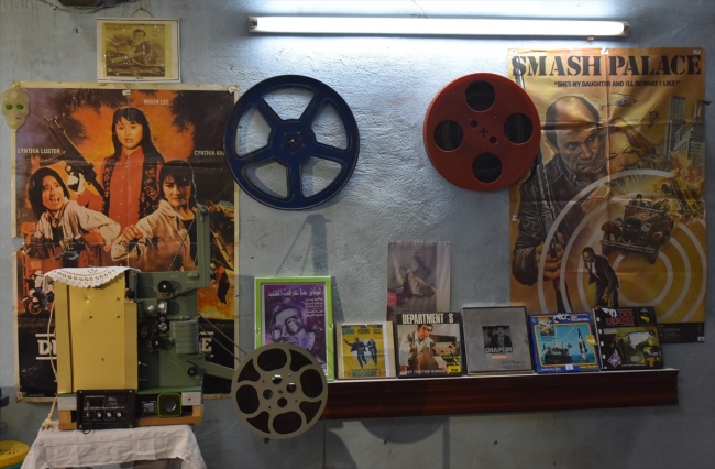 Kerküklü sinema tutkunu evini müzeye çevirdi